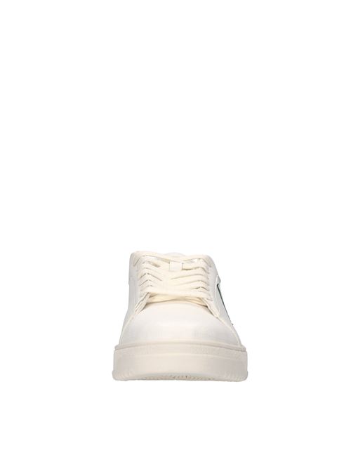Sneakers in ecopelle FOURLINE | X500 TENNIS4LINEBIANCO-VERDE-GIALLO